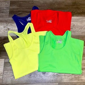 Under Armor Heat Gear fitted tanks -
